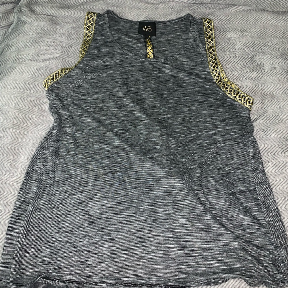 W5 black blouse